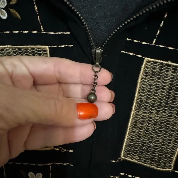 PERFECT for FALL ZIP FRONT JACKET SIZE: 12 #Z - Picture 3 of 9